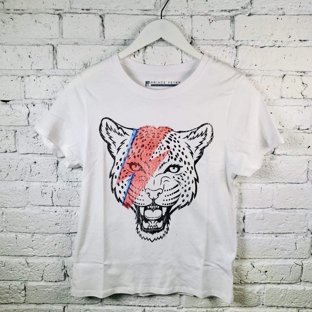 Prince Peter Lightning Cheetah Rock Tee XL